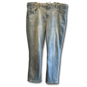 Old Navy Jeans Slim Men's 42x30 Regular Stretch Zip Light Wash Pockets